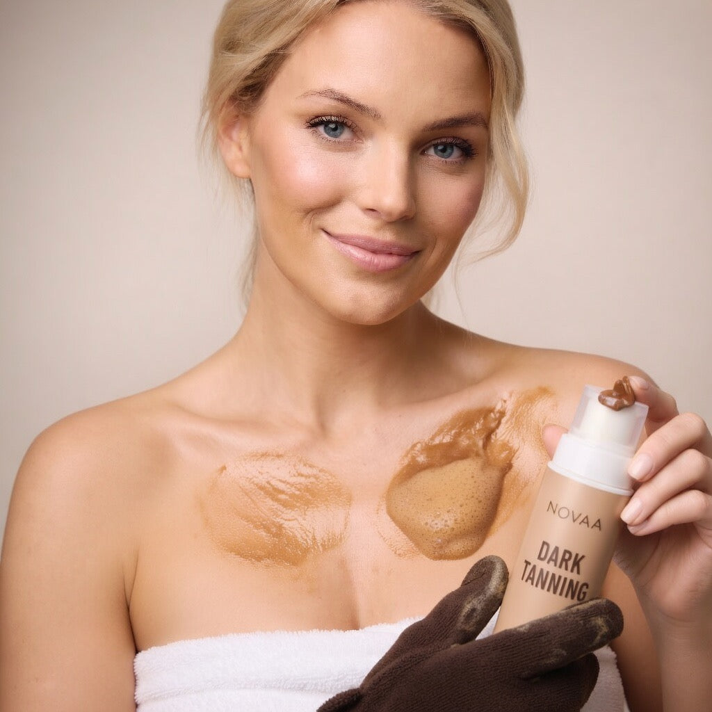 Set Mousse Bronzante Instantanée | Skinovaa Dark Tanning – Image 5