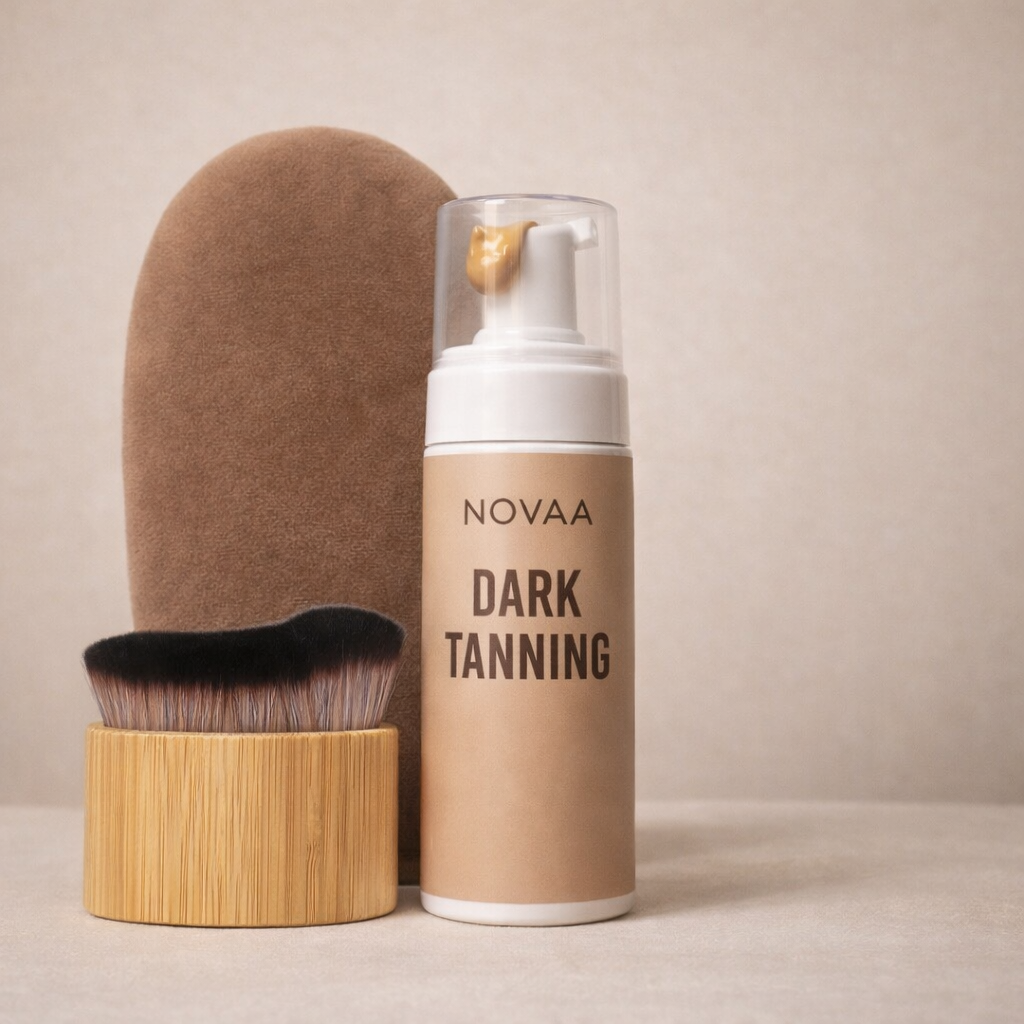 Set Mousse Bronzante Instantanée | Skinovaa Dark Tanning