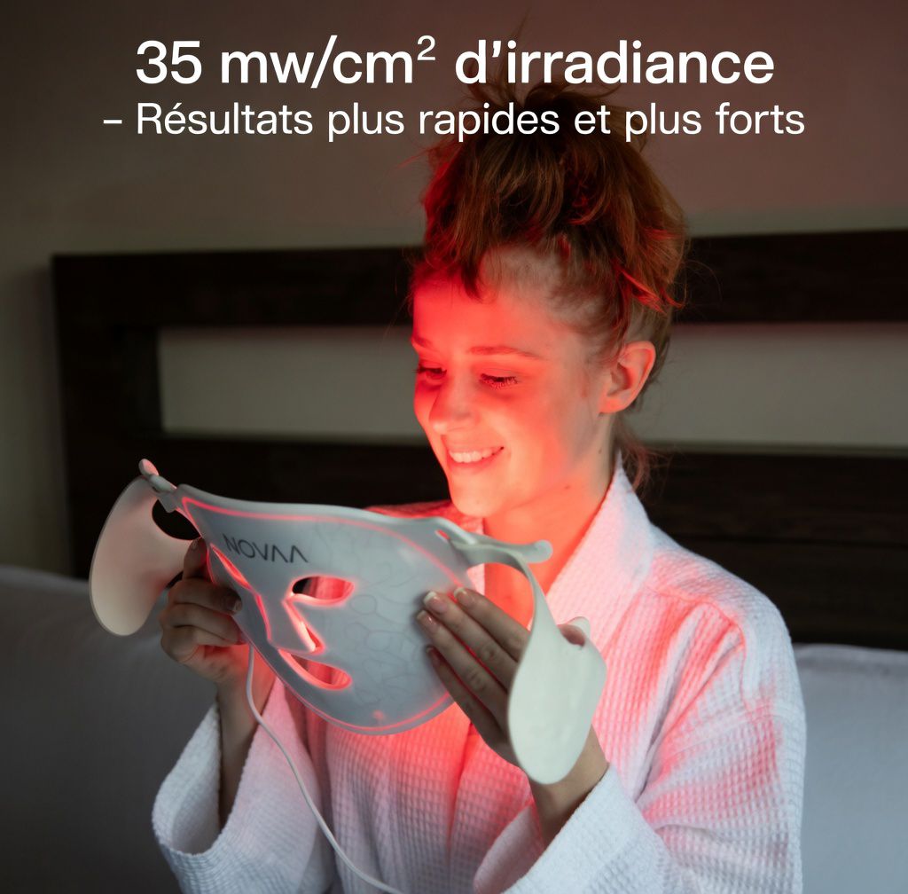 Masque LED Luminothérapie Skinovaa Pro – Visage & Cou – Image 15