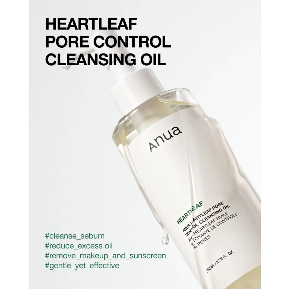Anua Duo Double Nettoyage : Huile + Mousse Heartleaf – 200 + 150 ml – Image 2