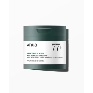 Anua Pads Toner Heartleaf 77 + PHA : Apaisement & Exfoliation Douce – 205ml / 70 pads
