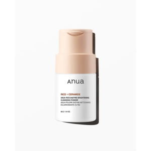 Anua Poudre Nettoyante Rice Enzyme : Riz + Céramide – 40 g