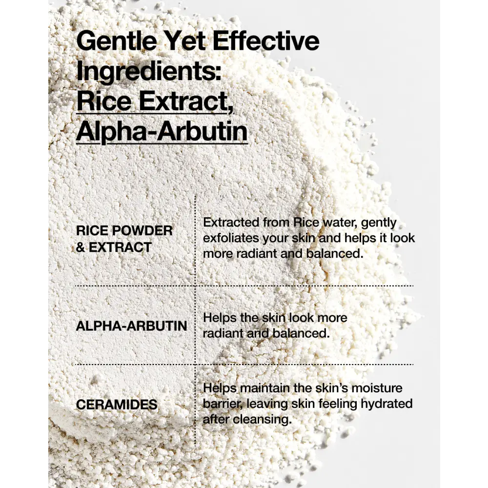 Anua Poudre Nettoyante Rice Enzyme : Riz + Céramide – 40 g – Image 5