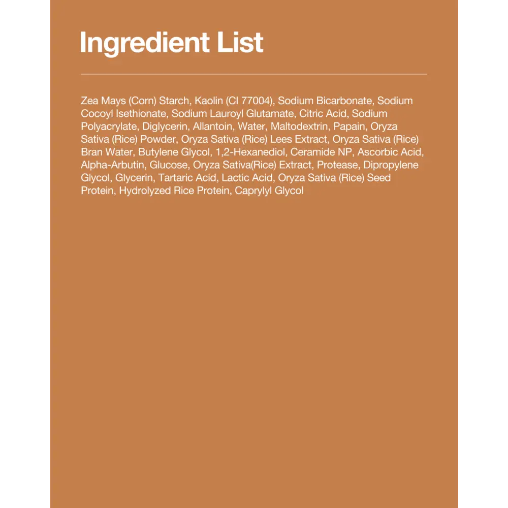 Anua Poudre Nettoyante Rice Enzyme : Riz + Céramide – 40 g – Image 8
