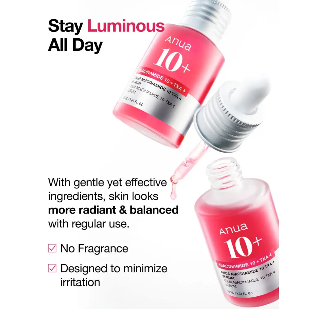 Anua Sérum Anti-Taches Niacinamide 10 % + TXA 4 % : Éclat & Correction – 30 ml – Image 6