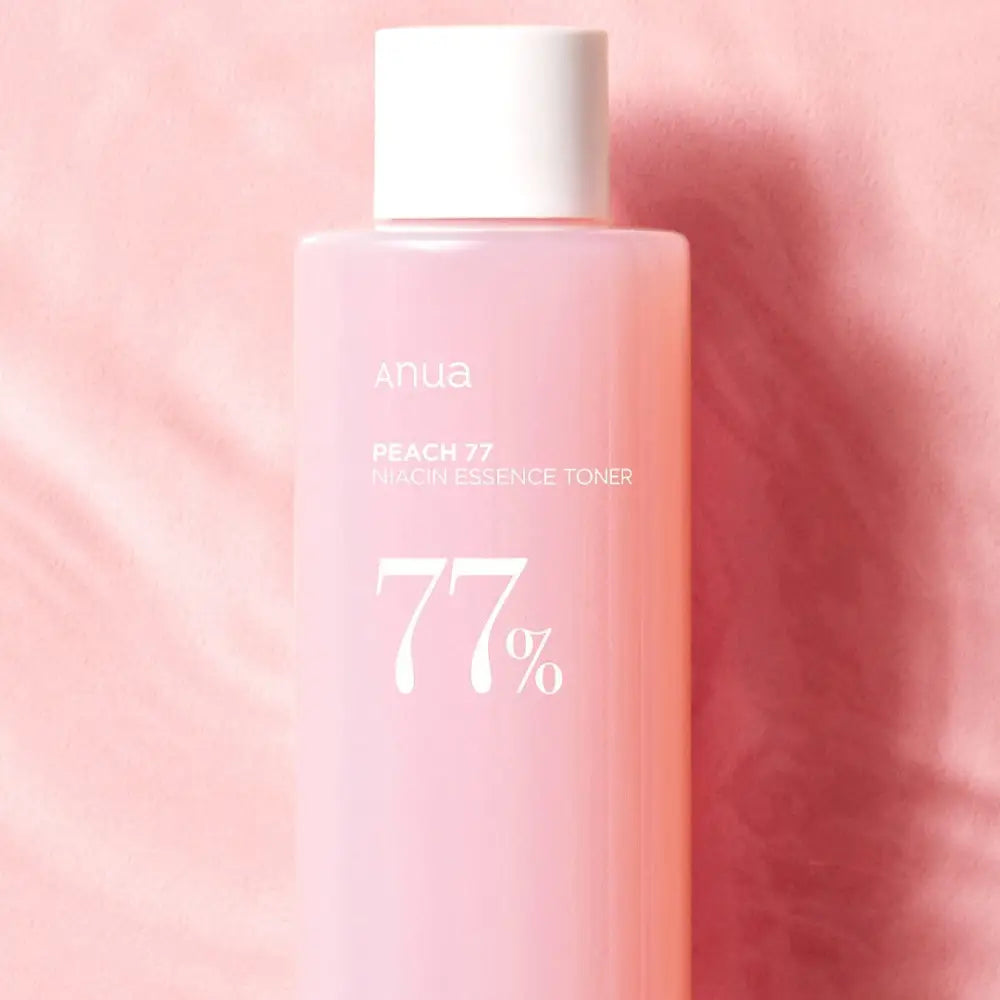 Anua Toner Essence Niacin 77 : Pêche + Éclat – 250 ml