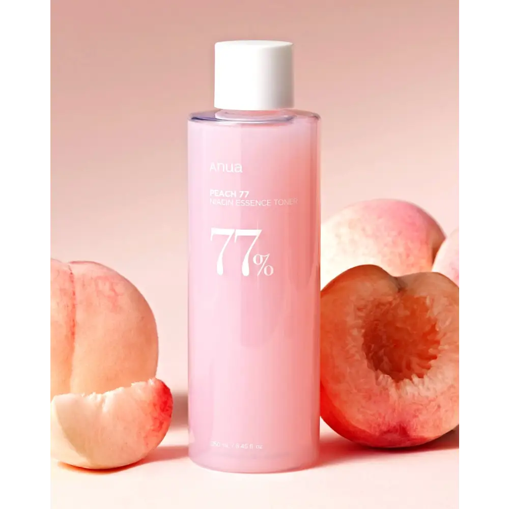 Anua Toner Essence Niacin 77 : Pêche + Éclat – 250 ml – Image 4
