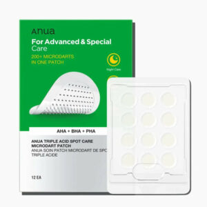 Anua Triple Acid Spot Care Microdart Patch : AHA, BHA & PHA - 12 pcs