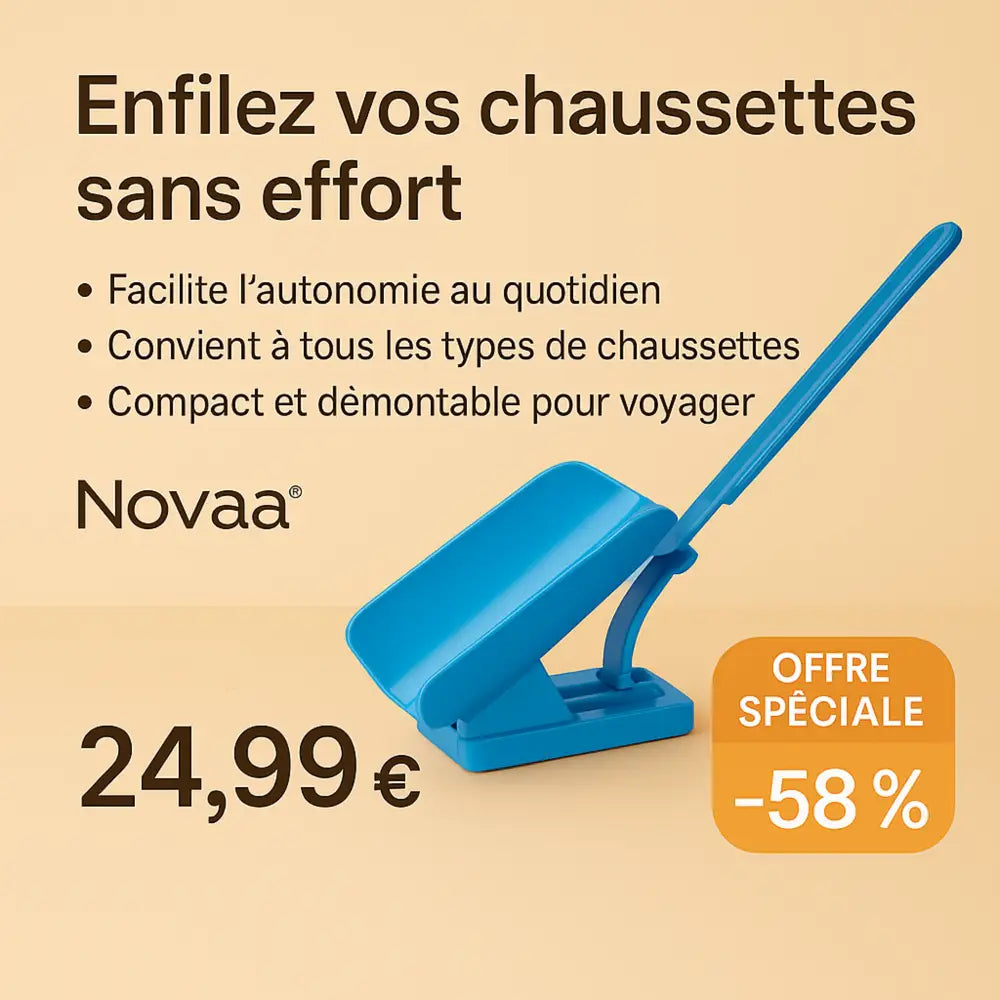 Enfile-Chaussettes Ergonomique – Skinovaa EasySock™ – Image 2
