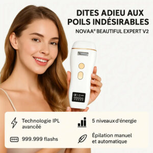 Alternative view of Épilateur des poils IPL Dernière Génération pour Corps | Skinovaa Beautiful Expert V2