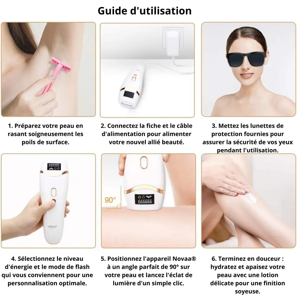 Épilateur des poils IPL Dernière Génération pour Corps | Skinovaa Beautiful Expert V2 – Image 5