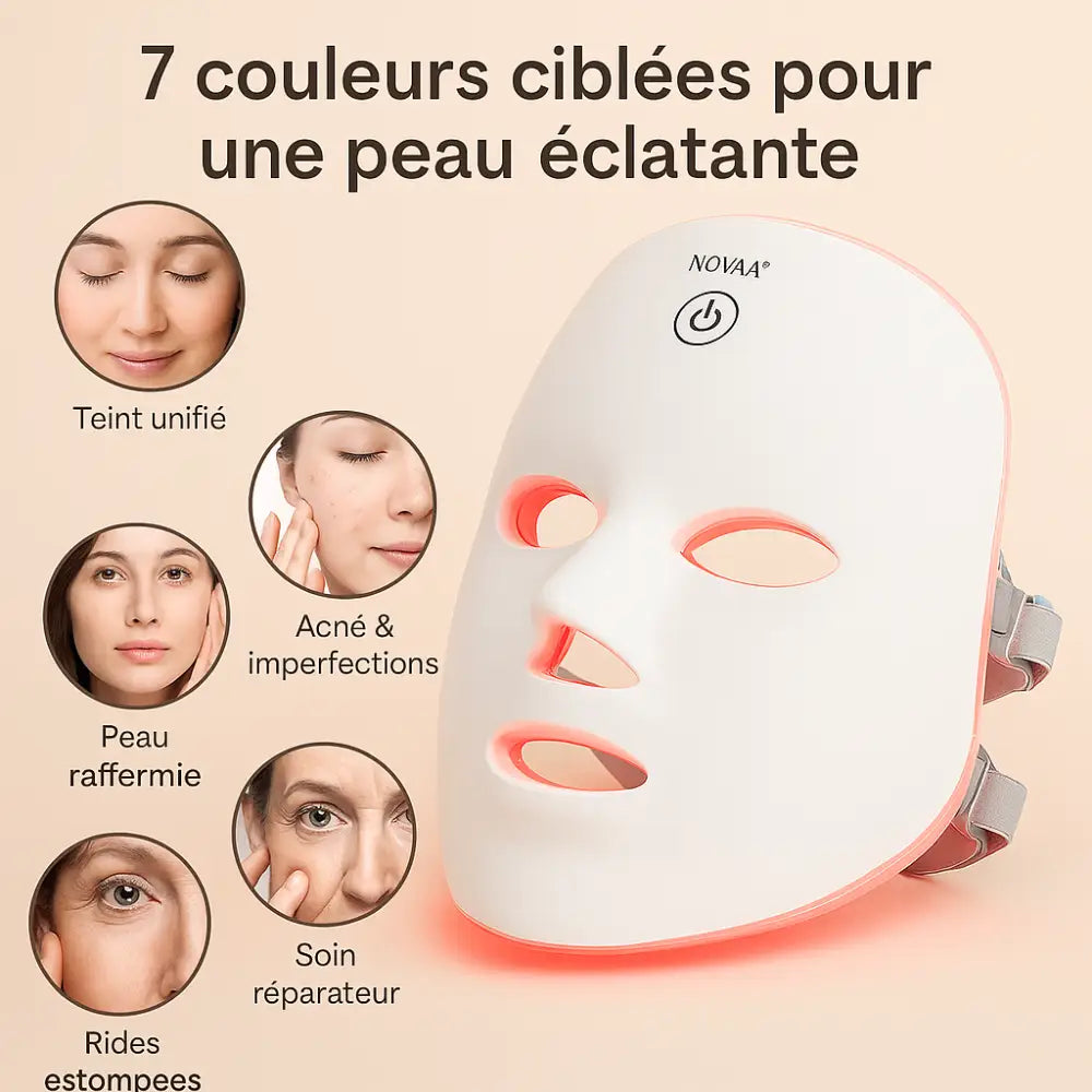 Masque LED de Luminothérapie 7-en-1 – Skinovaa LED – Image 6