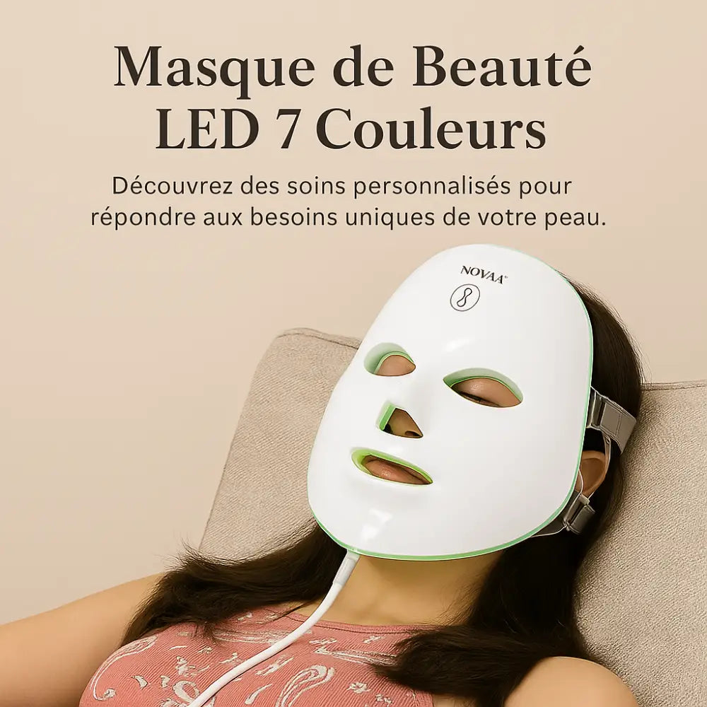 Masque LED de Luminothérapie 7-en-1 – Skinovaa LED – Image 7