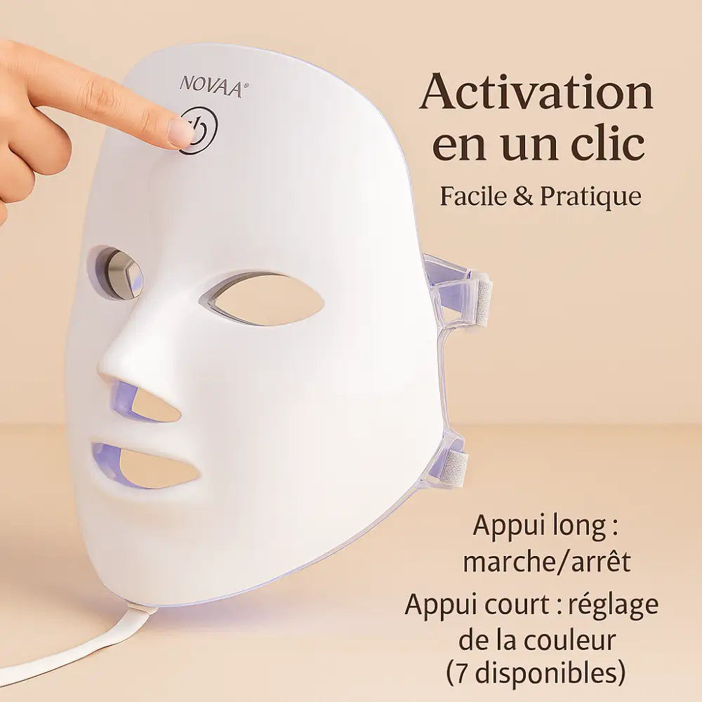 Masque LED de Luminothérapie 7-en-1 – Skinovaa LED – Image 8