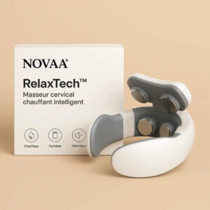 Massage chauffant pour le cou et les épaules – Skinovaa RelaxTech™