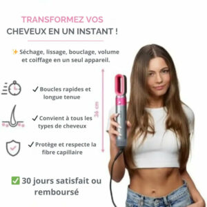 Alternative view of Skinovaa Airstyler 5-en-1 – Sèche-Cheveux Ionique