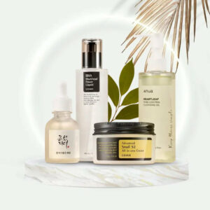 Pack anti imperfections : Anua + COSRX + Beauty of Joseon Pack Pores & Éclat : Huile, Sérum, BHA & Crème – 4 Soins