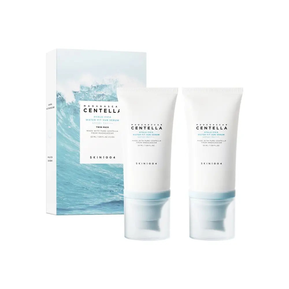 Skin1004 Sérum Solaire Hyalu‑Cica Water-Fit : Centella + Hydratation – 15/50/100 ml